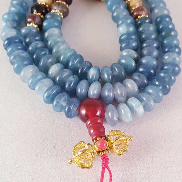 chalcedony mala